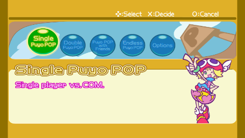 Puyo Pop Fever screenshot 5 for PSP